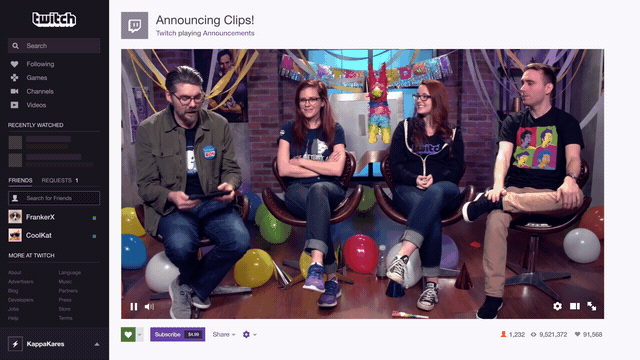 Twitch Clips